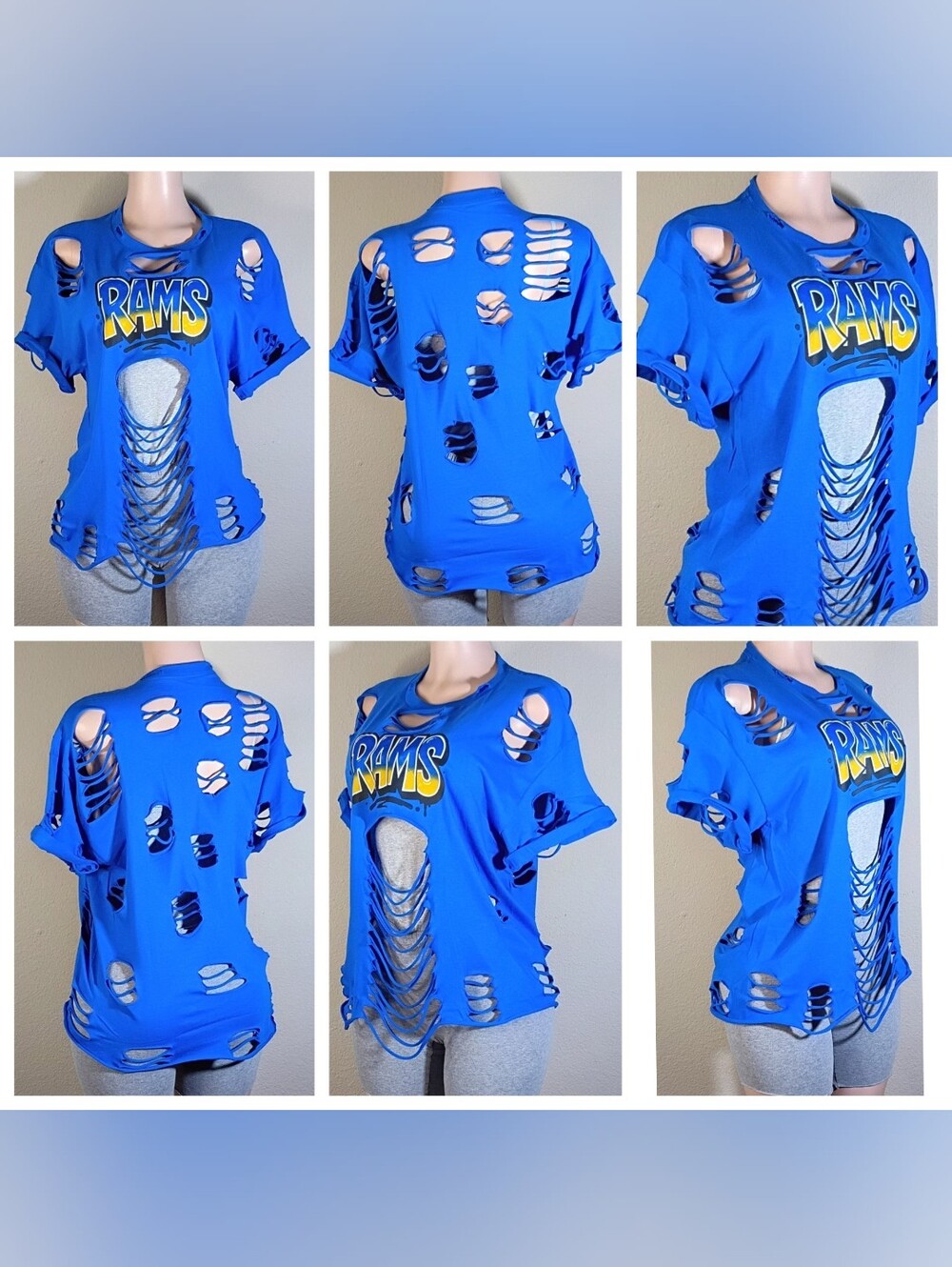 Los Angeles Rams Custom Tshirt